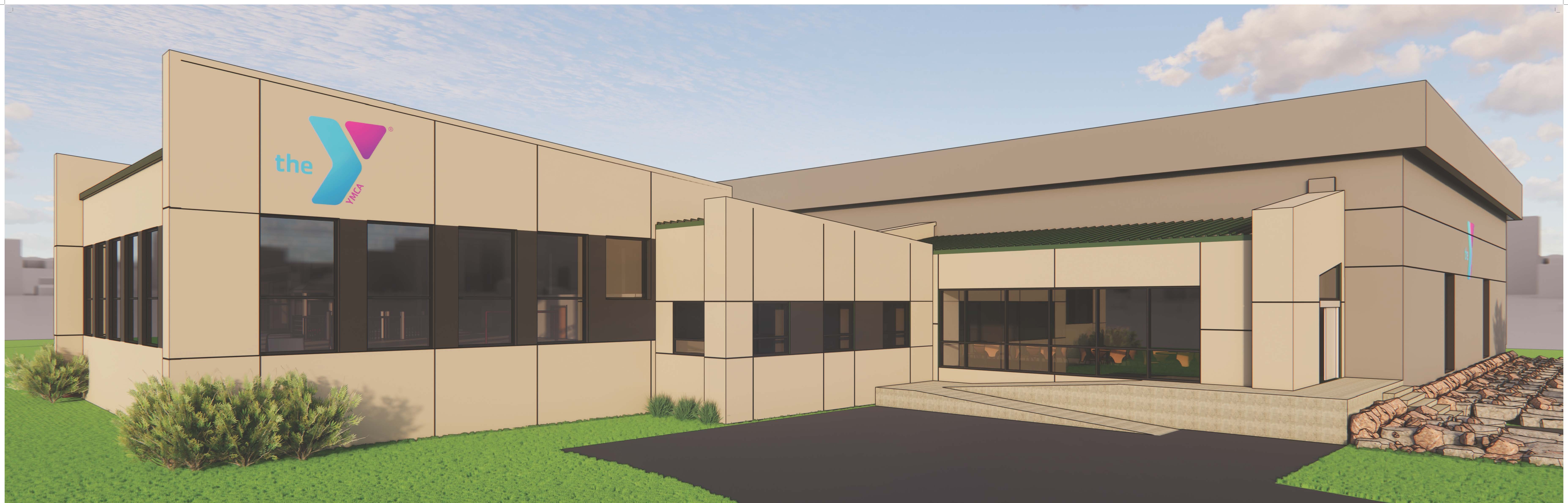 Ymca construction sign revised